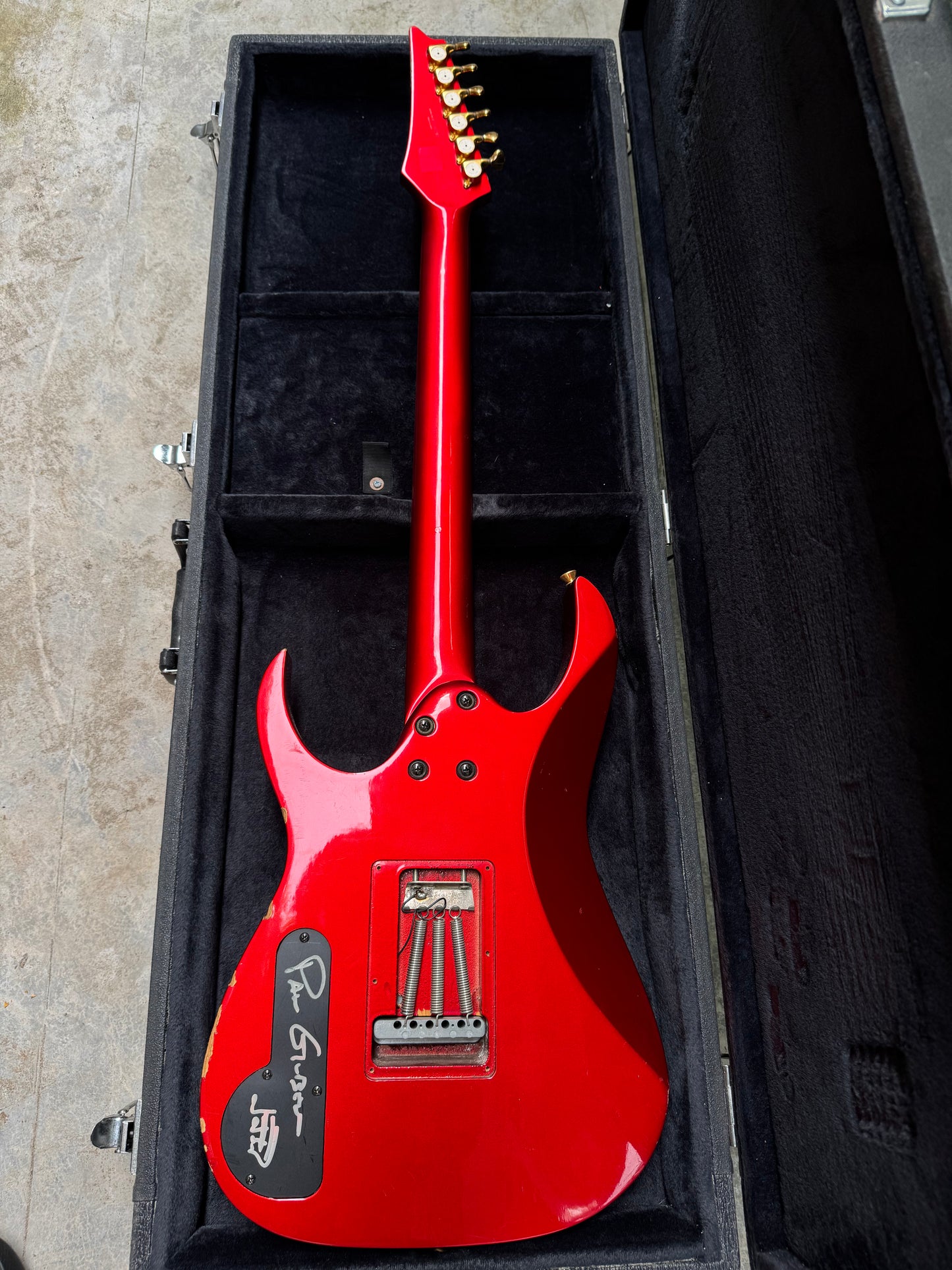 Ibanez Japan Paul Gilbert PGM400 Signed Guitar