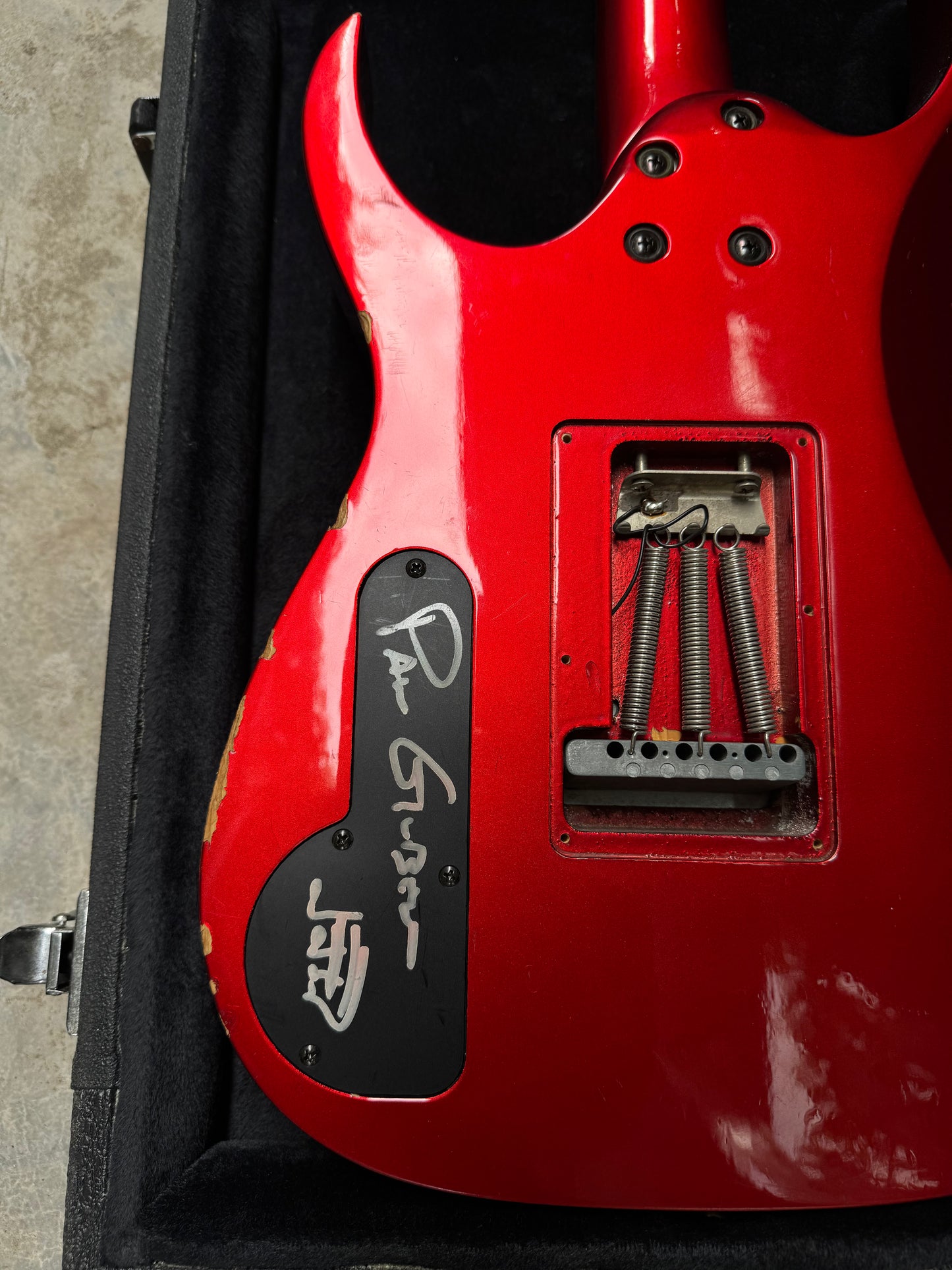 Ibanez Japan Paul Gilbert PGM400 Signed Guitar