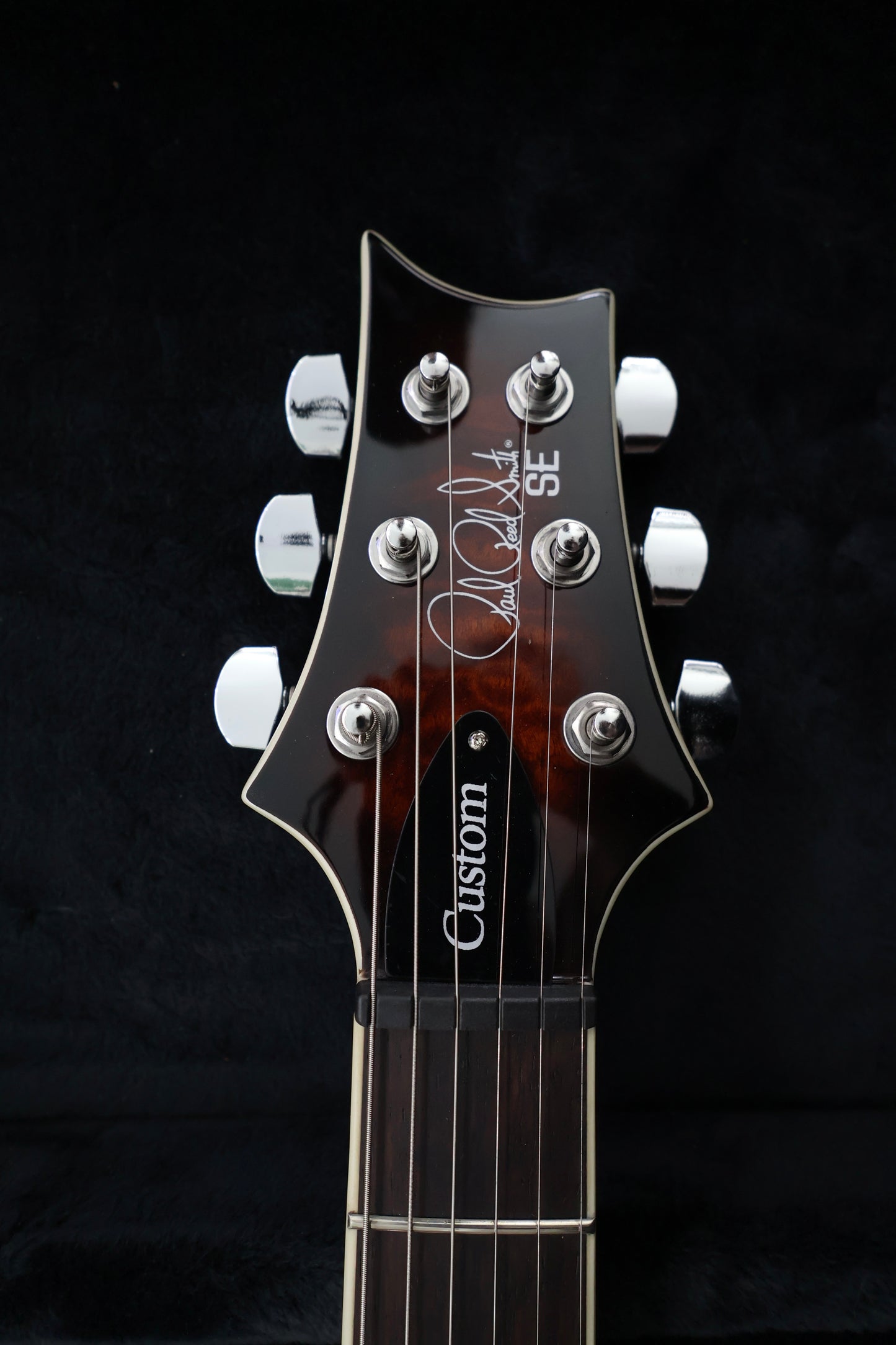 PRS Custom 22 SE Semi Hollow Quilt Black Gold Burst