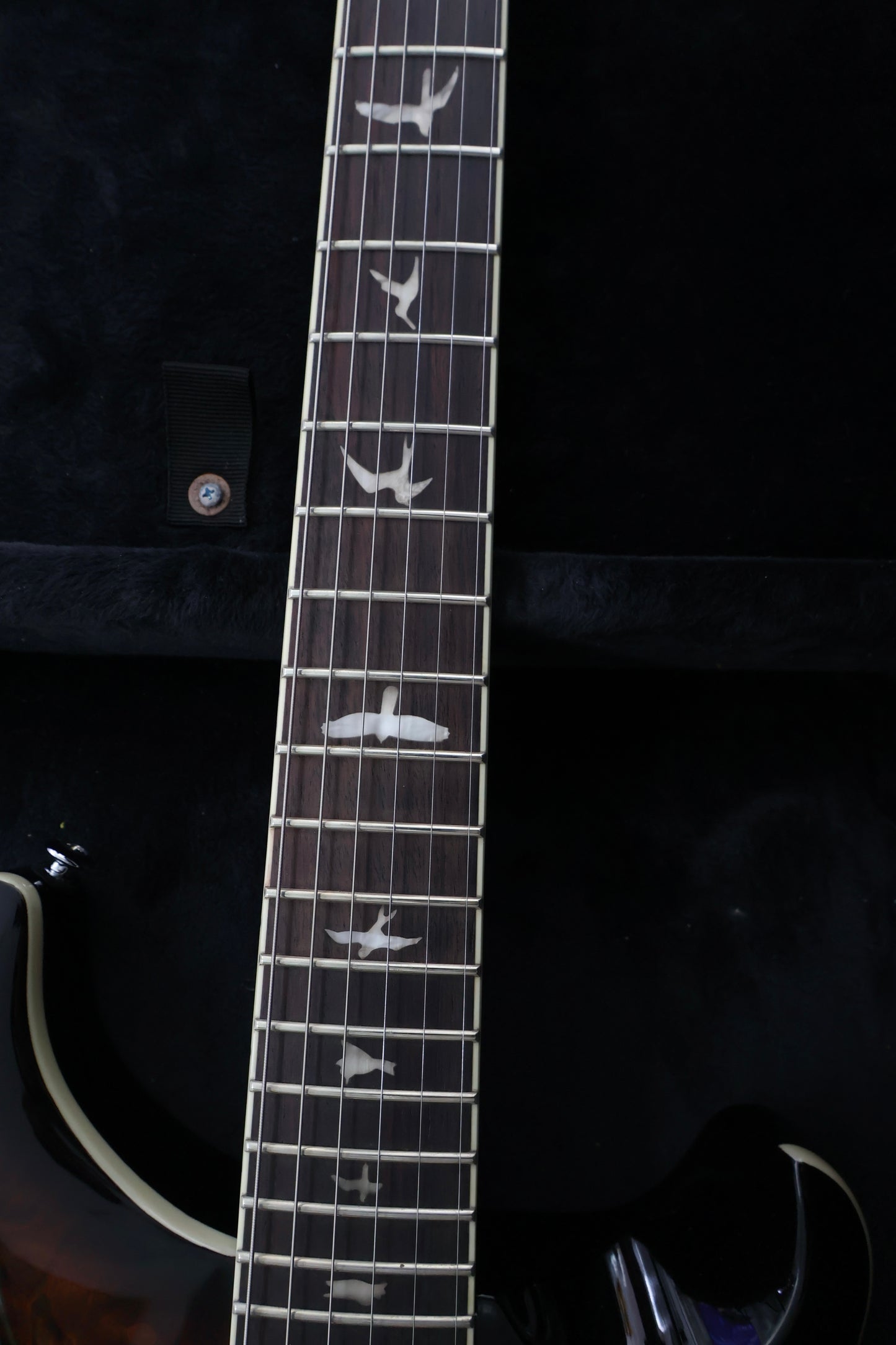 PRS Custom 22 SE Semi Hollow Quilt Black Gold Burst