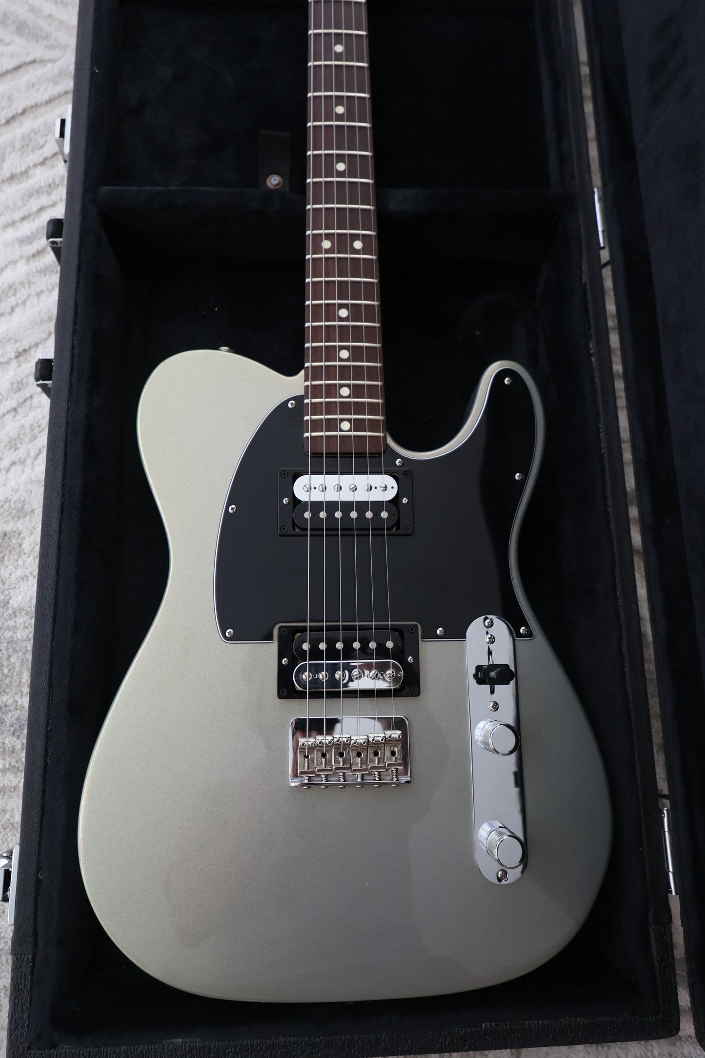 Fender Telecaster HH Ghost Silver MIM (used)